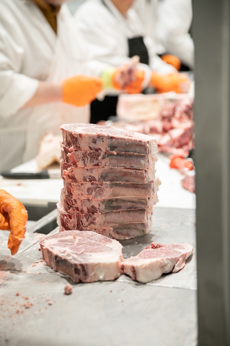 90 West Beef processing