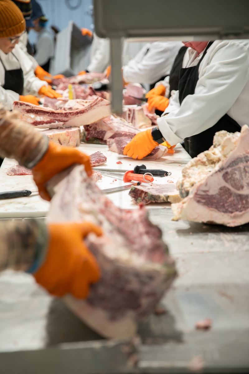 90 West Beef processing