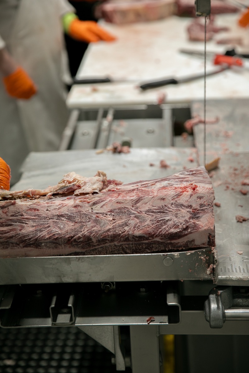 90 West Beef processing