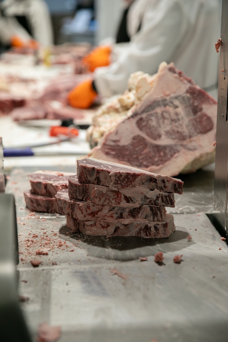90 West Beef processing
