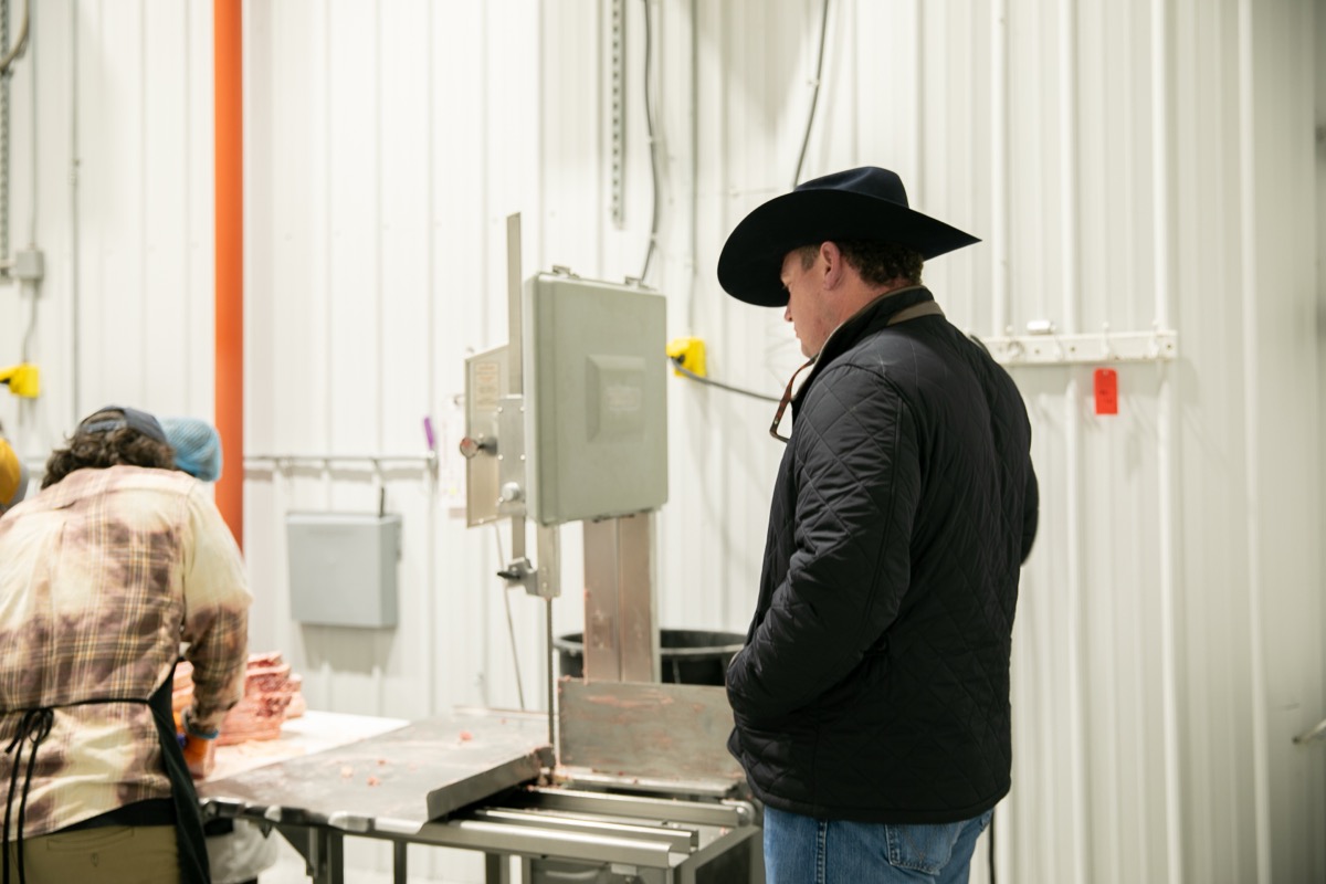 90 West Beef processing