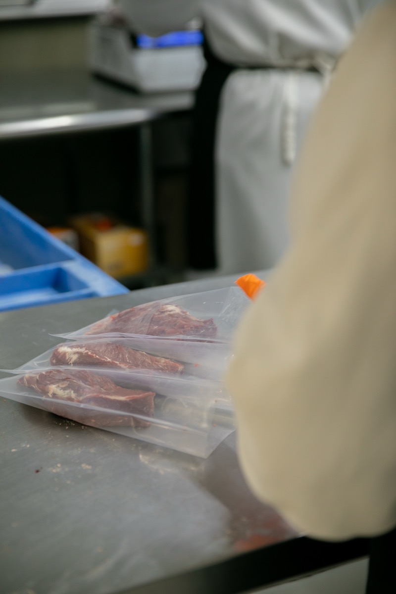 90 West Beef processing
