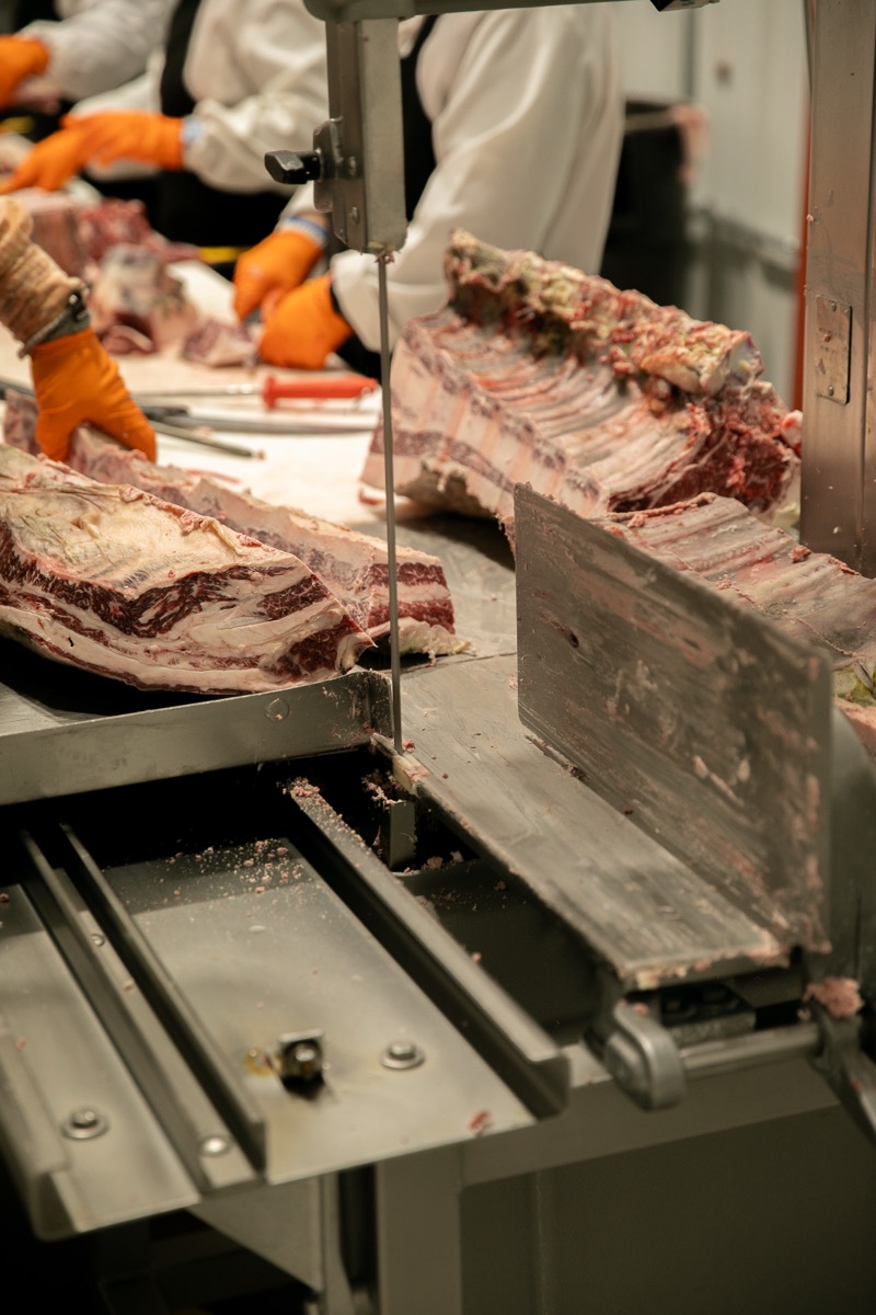 90 West Beef processing