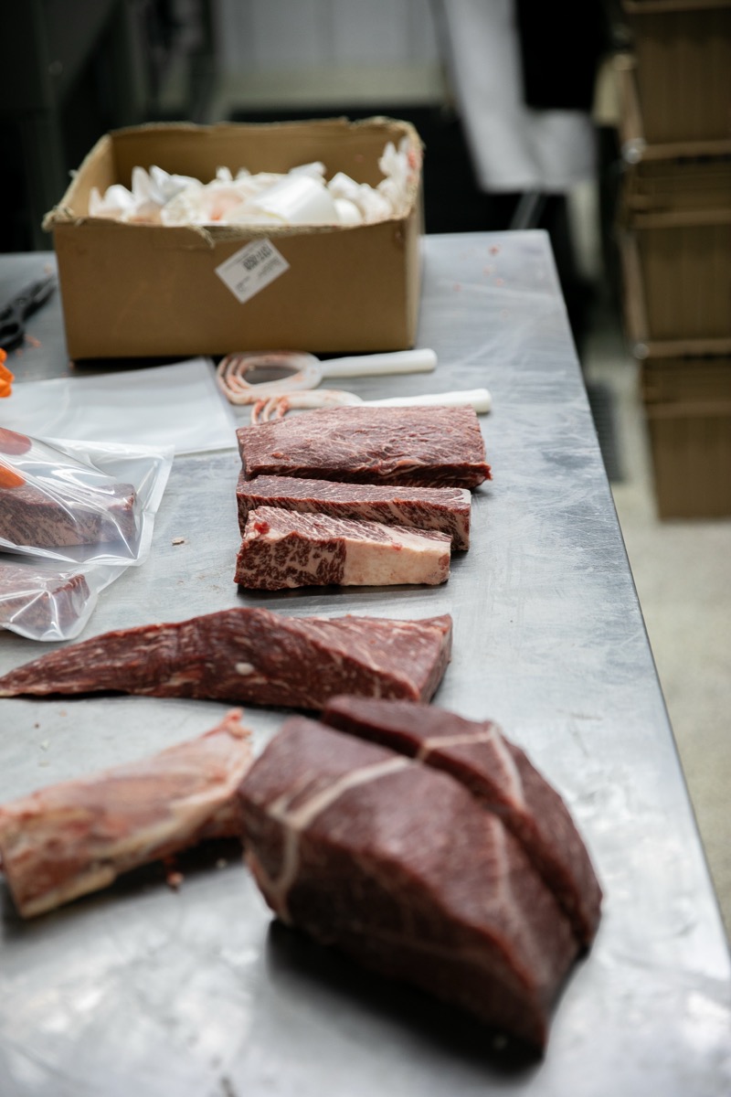 90 West Beef processing