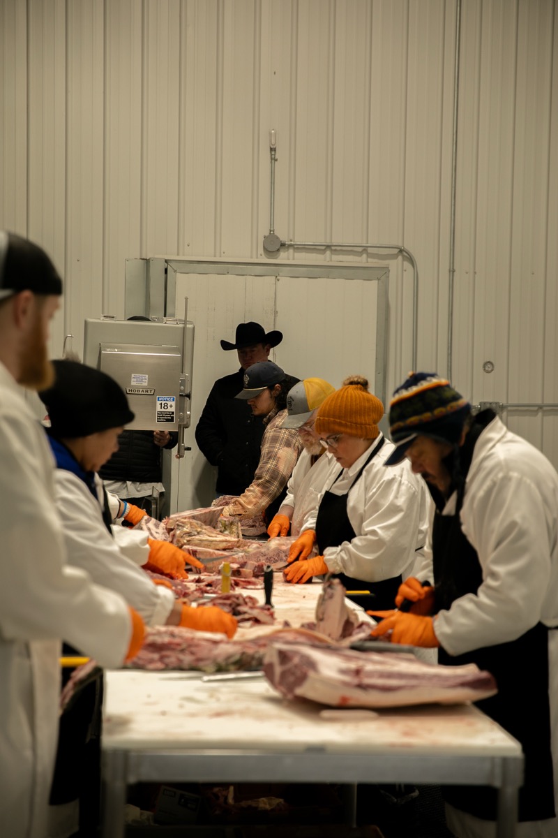 90 West Beef processing