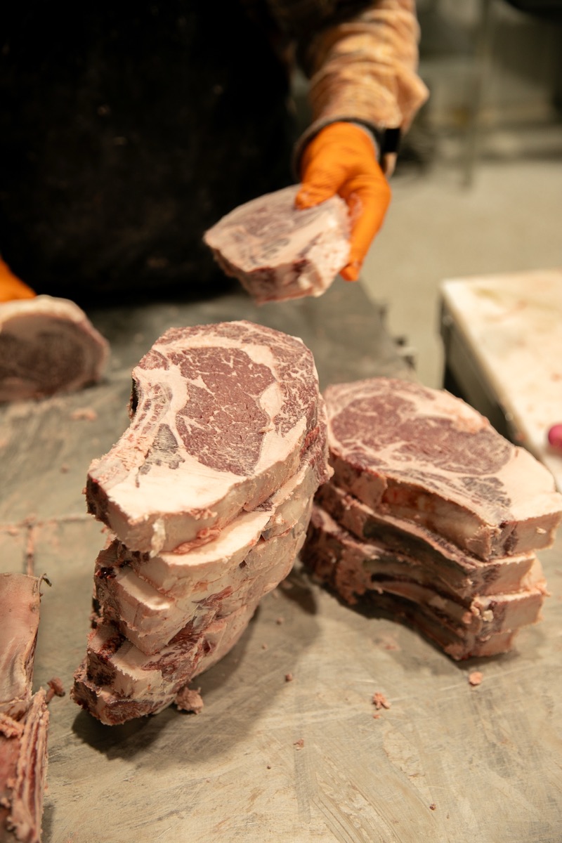 90 West Beef processing