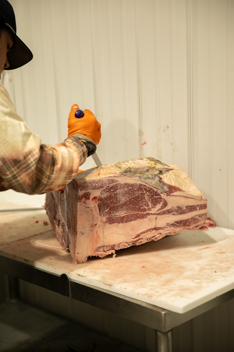 90 West Beef processing